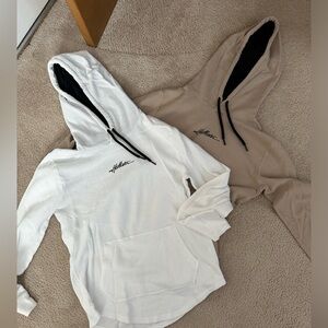Two Hollister Hooded shirts